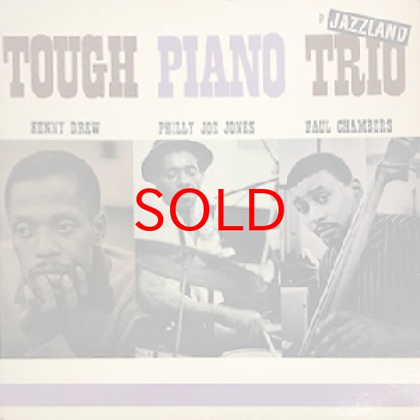 画像1: KENNY DREW -  THE TOUGH PIANO TRIO (1)