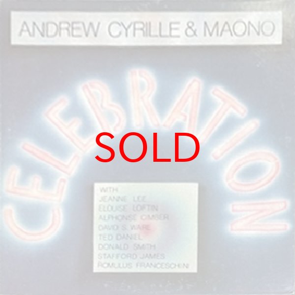 画像1: ANDREW CYRILLE & MAONO -  CELEBRATION (1)