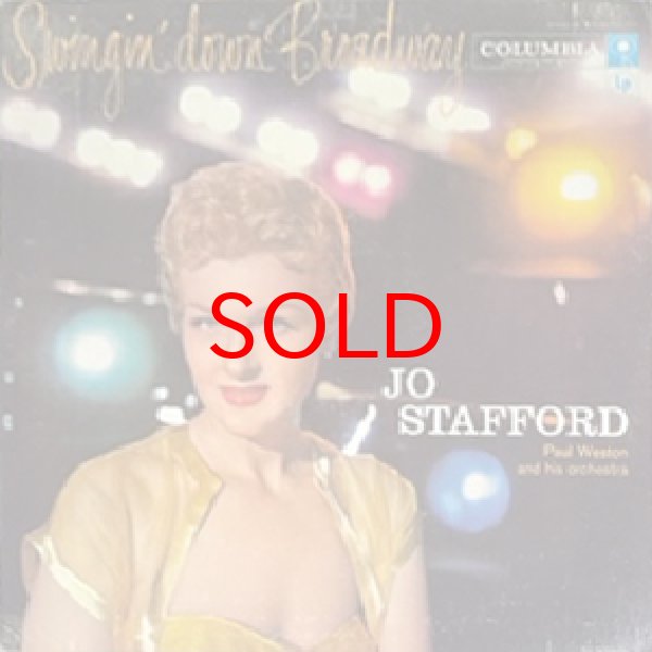 画像1: JO STAFFORD -  SWINGIN' DOWN BROADWAY (1)