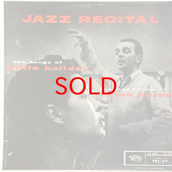 画像1: BILLIE HOLIDAY / RALPH BURNS -  JAZZ RECITAL (1)