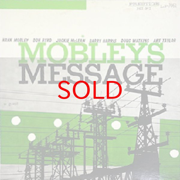 画像1: HANK MOBLEY -  MOBLEY'S MESSAGE (1)