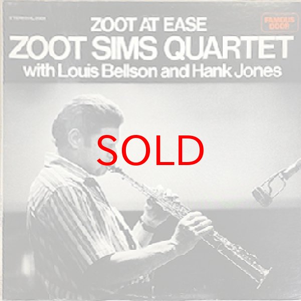 画像1: ZOOT SIMS -  ZOOT AT EASE (1)