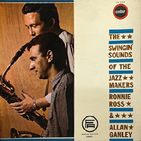 画像1: RONNIE ROSS & ALLAN GANLEY -  THE AWINGIN' SOUNDS OF THE JAZZ MAKERS (1)