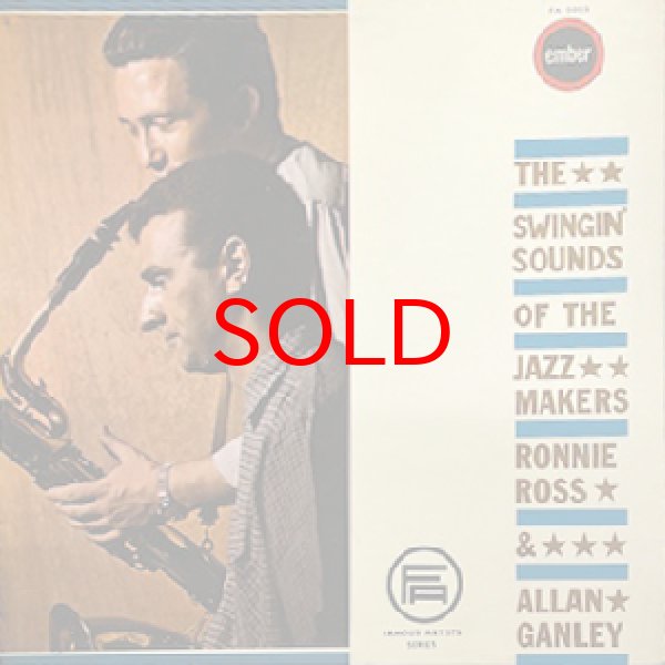 画像1: RONNIE ROSS & ALLAN GANLEY -  THE AWINGIN' SOUNDS OF THE JAZZ MAKERS (1)