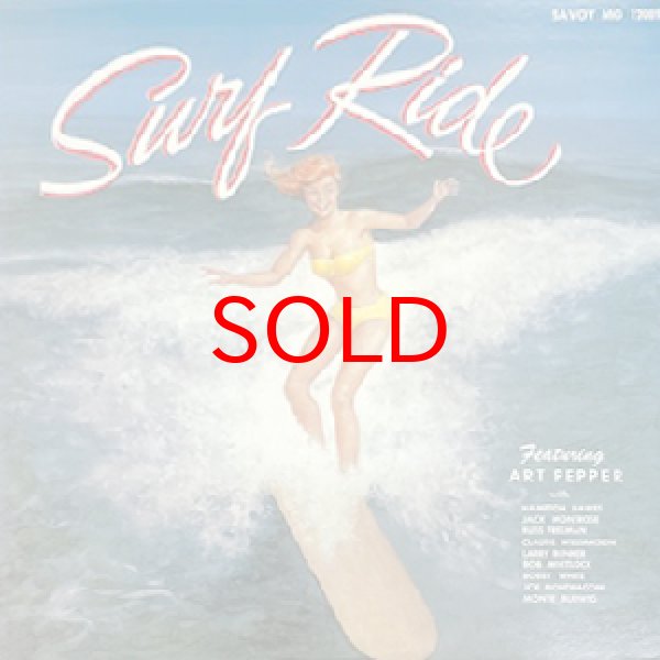 画像1: ART PEPPER -  SURF RIDE (1)