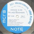 画像2: HORACE SILVER -  HORACE SILVER AND THE JAZZ MESSENGERS (2)