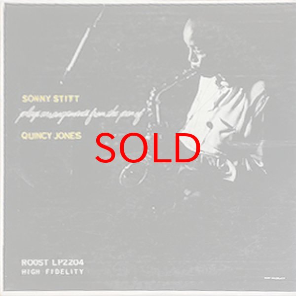 画像1: SONNY STITT -  PLAYS ARRANGEMENTS FROM THE PEN OF QUINCY JONES (1)