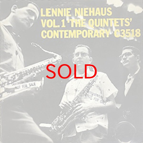 画像1: LENNIE NIEHAUS -  VOL.1 THE QUINTET (1)