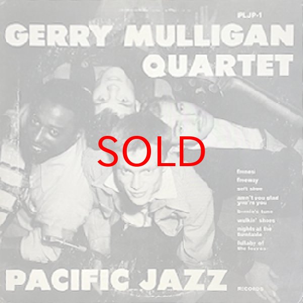 画像1: GERRY MULLIGAN QUARTET -  S / T 【10inch】 (1)