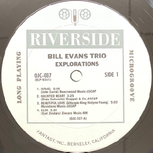 BILL EVANS TRIO - EXPLORATIONS - Jazz Records seeed